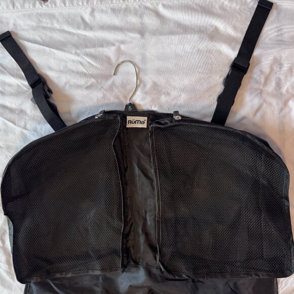 New Rume Garment Travel Organizer 2-in-1 Garment Bag Packing Cubes Black NWOT - Picture 6 of 7
